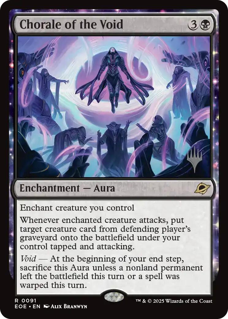 Chorale of the Void (Promo Pack) [Edge of Eternities Promo Pack] | Cracking-Singles