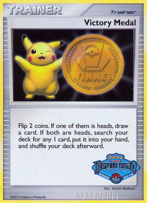 Victory Medal (2009-2010) (Battle Road Spring) [League & Championship Cards] | Cracking-Singles