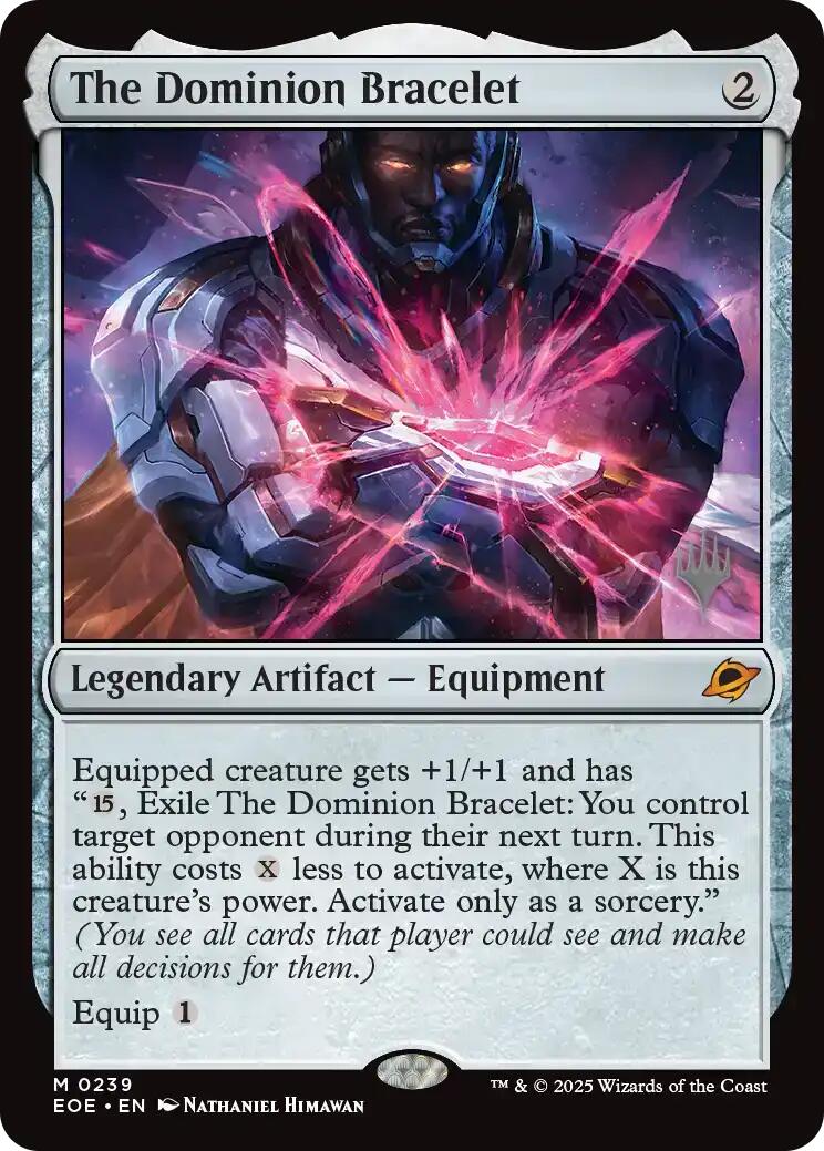 The Dominion Bracelet [Edge of Eternities Promo Pack] | Cracking-Singles