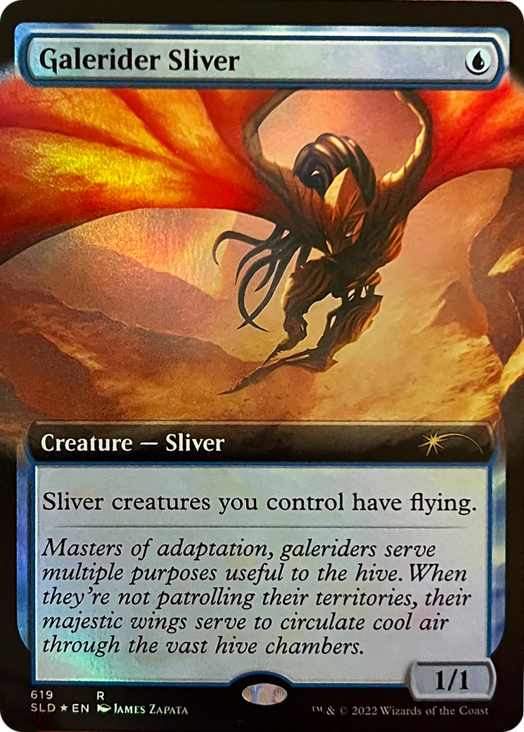 Galerider Sliver (Extended Art) [Secret Lair Drop Series] | Cracking-Singles