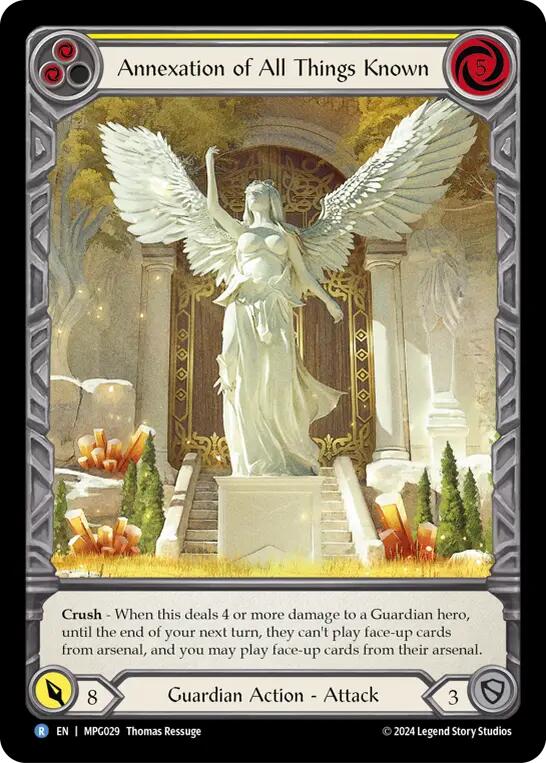 Annexation of All Things Known (Extended Art) [MPG029] (Mastery Pack Guardian)  Rainbow Foil | Cracking-Singles
