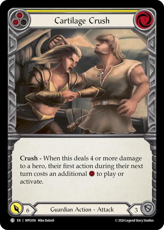 Cartilage Crush (Yellow) [MPG056] (Mastery Pack Guardian) | Cracking-Singles