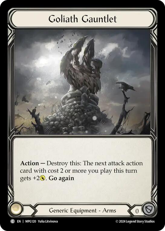 Goliath Gauntlet [MPG120] (Mastery Pack Guardian) | Cracking-Singles