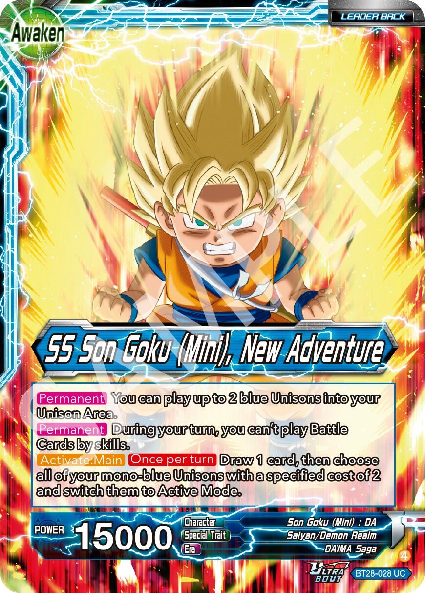 Son Goku (Mini) // SS Son Goku (Mini), New Adventure (BT28-028) [Prismatic Clash] | Cracking-Singles