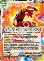 Son Goku // SSG Son Goku, Crimson Power (BT28-105) [Prismatic Clash] | Cracking-Singles