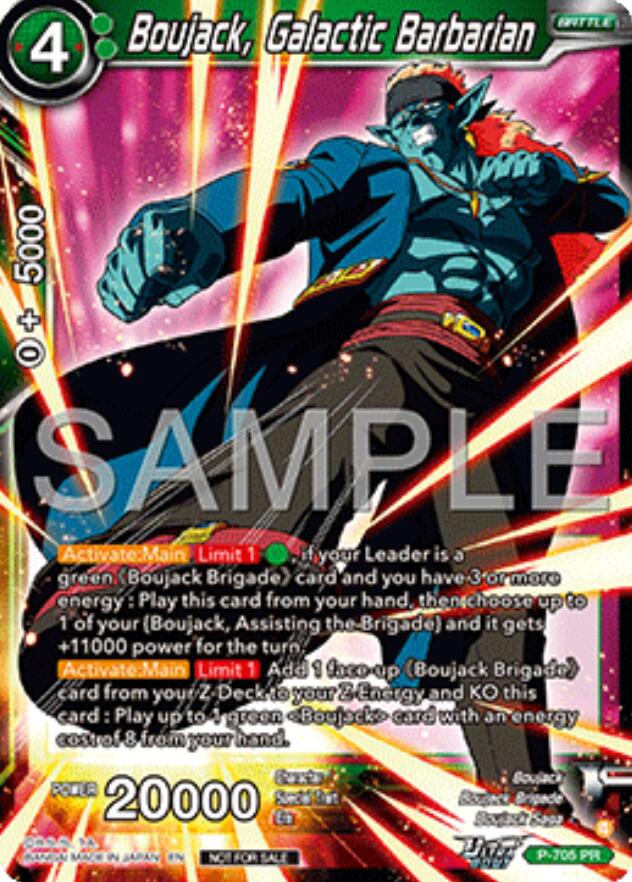 Boujack, Galactic Barbarian (Ultra-Bout Series Tournament Pack Vol.13) (P-705) [Tournament Promotion Cards] | Cracking-Singles