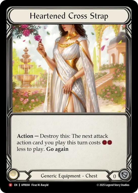 Heartened Cross Strap [APR004] (Armory Deck: Legends Prism) | Cracking-Singles