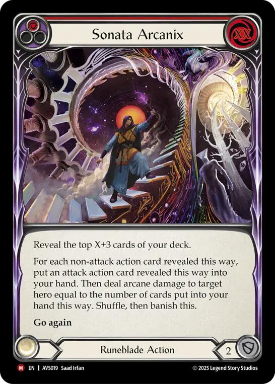 Sonata Arcanix (Red) [AVS019] (Armory Deck: Legends Viserai) | Cracking-Singles