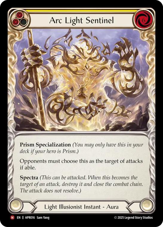 Arc Light Sentinel [APR016] (Armory Deck: Legends Prism) | Cracking-Singles