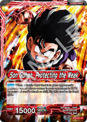 Son Gohan // Son Gohan, Protecting the Weak (BT28-001) [Prismatic Clash] | Cracking-Singles