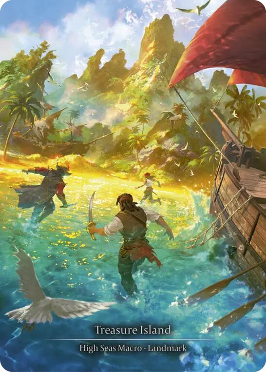 Treasure Island [FAB340] (Promo)  Cold Foil | Cracking-Singles