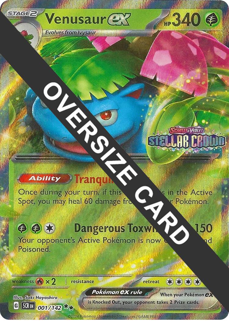 Venusaur ex (001/142) (Jumbo Card) [Miscellaneous Cards] | Cracking-Singles