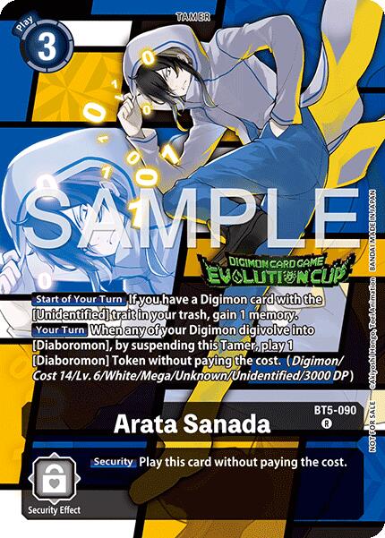 Arata Sanada [BT5-090] (Evolution Cup 2025 Vol. 2) [Promotional Cards] | Cracking-Singles
