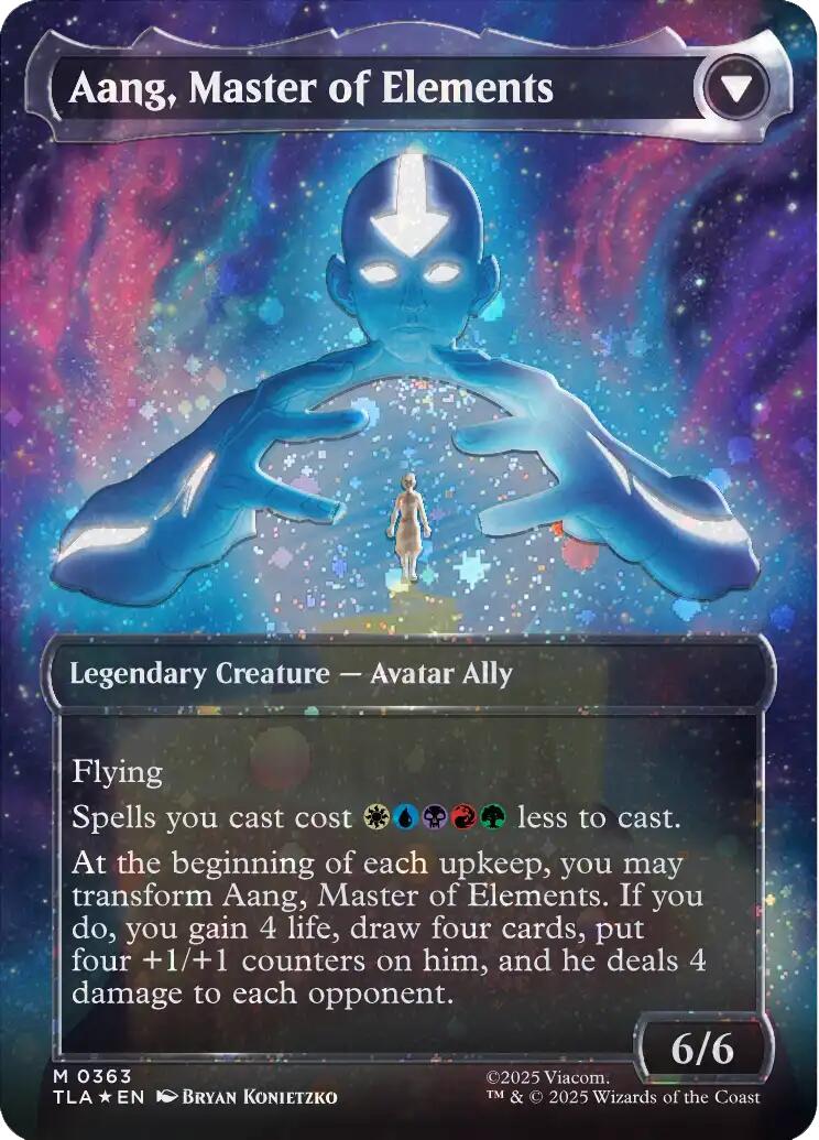 Avatar Aang (Raised Foil) [Avatar: The Last Airbender] | Cracking-Singles