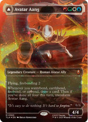 Avatar Aang (Raised Foil) [Avatar: The Last Airbender] | Cracking-Singles