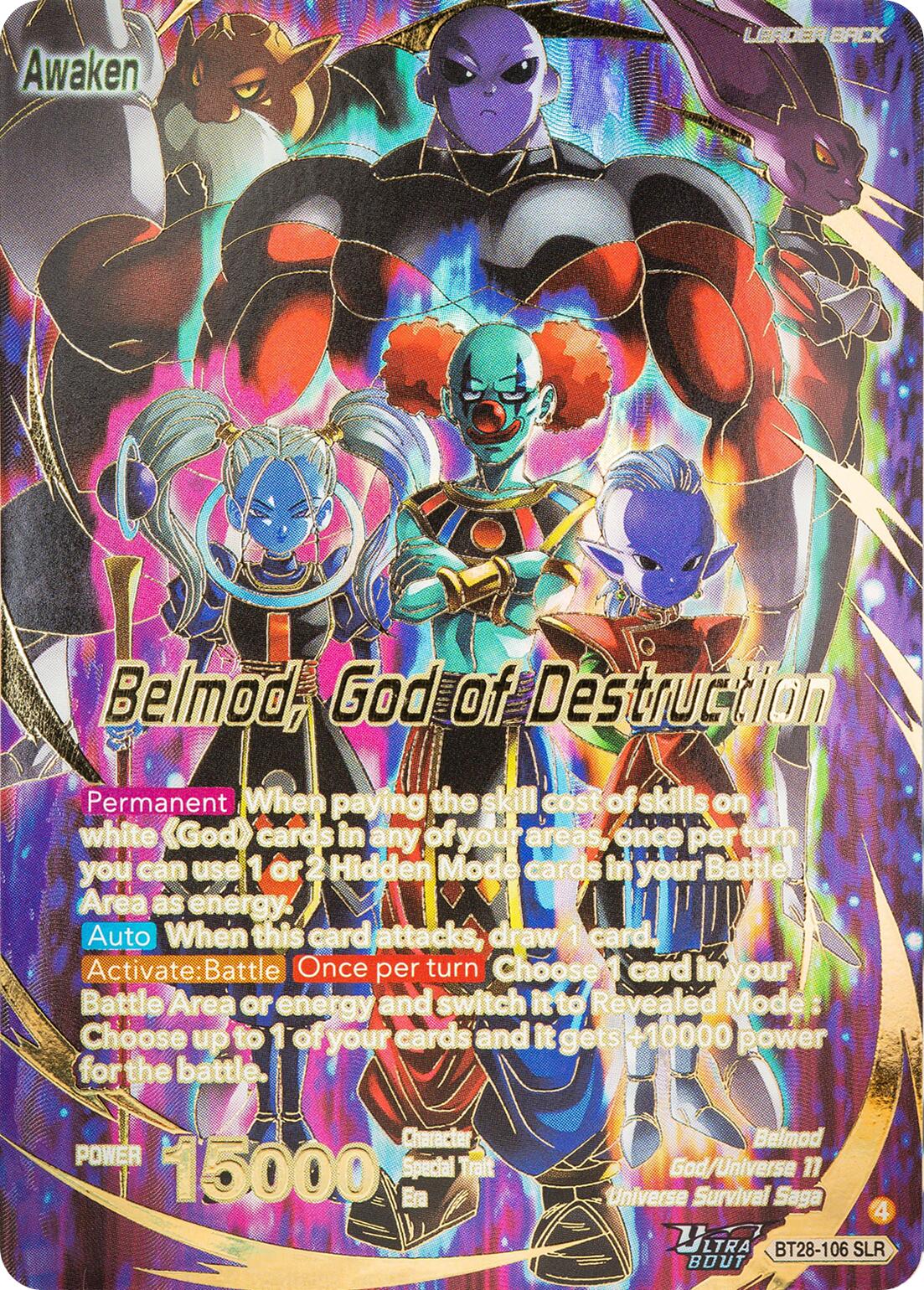 Belmod // Belmod, God of Destruction (SLR) (BT28-106) [Prismatic Clash] | Cracking-Singles