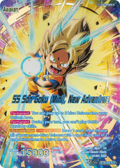 Son Goku (Mini) // SS Son Goku (Mini), New Adventure (SLR) (BT28-028) [Prismatic Clash] | Cracking-Singles