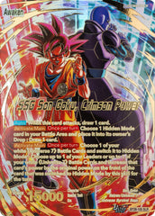 Son Goku // SSG Son Goku, Crimson Power (SLR) (BT28-105) [Prismatic Clash] | Cracking-Singles