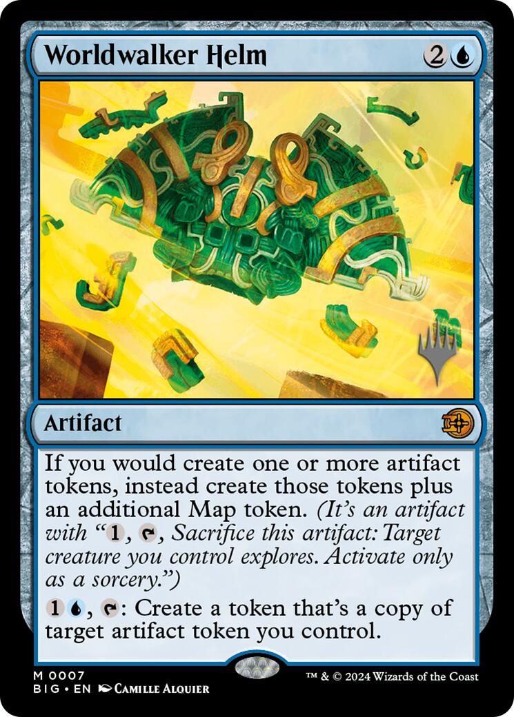 Worldwalker Helm [Edge of Eternities Promo Pack] | Cracking-Singles