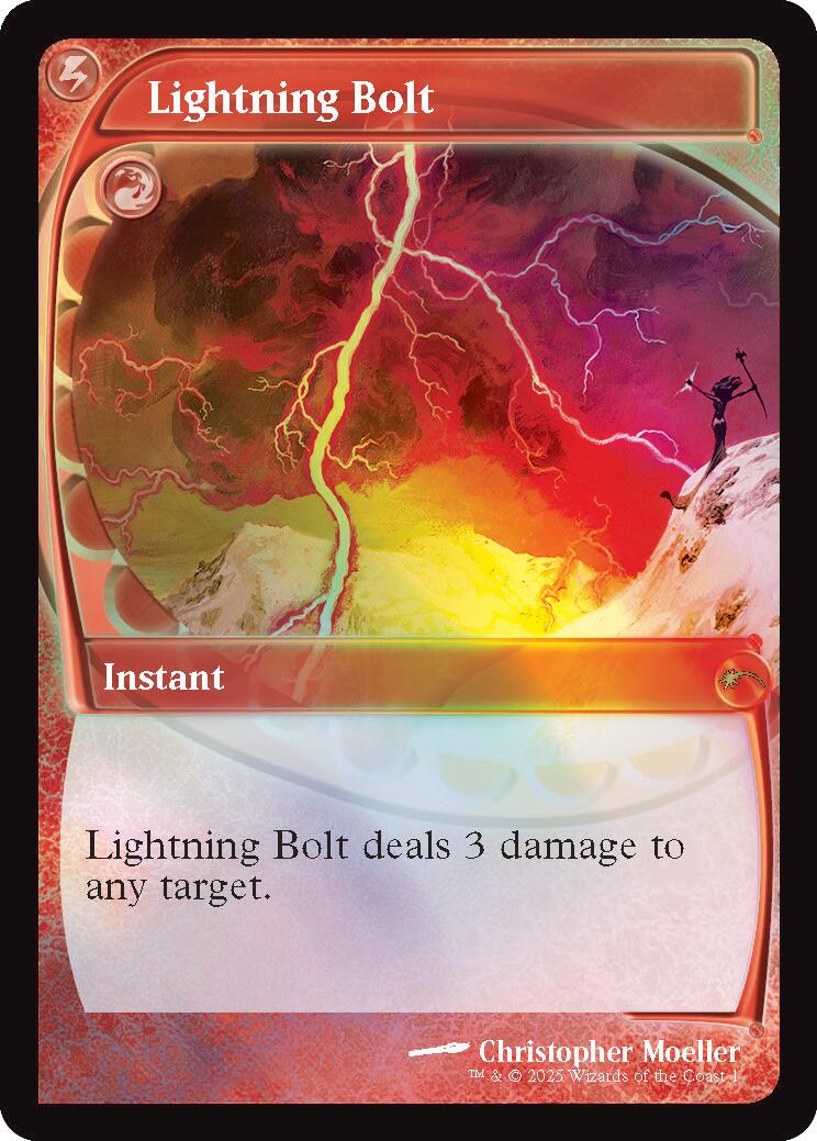Lightning Bolt (Retro Frame) [MagicFest 2024] | Cracking-Singles