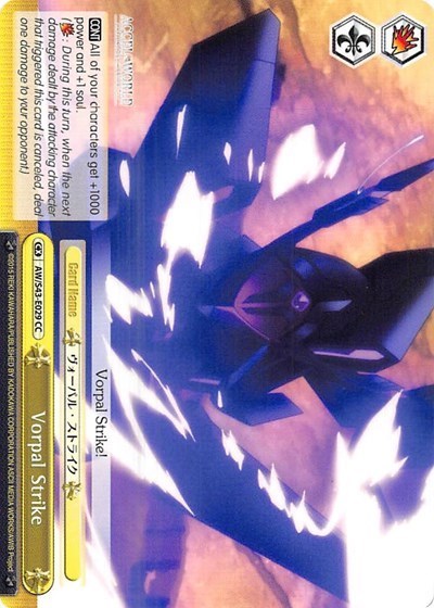 Vorpal Strike (AW/S43-E029 CC) [Accel World -Infinite Burst-] | Cracking-Singles
