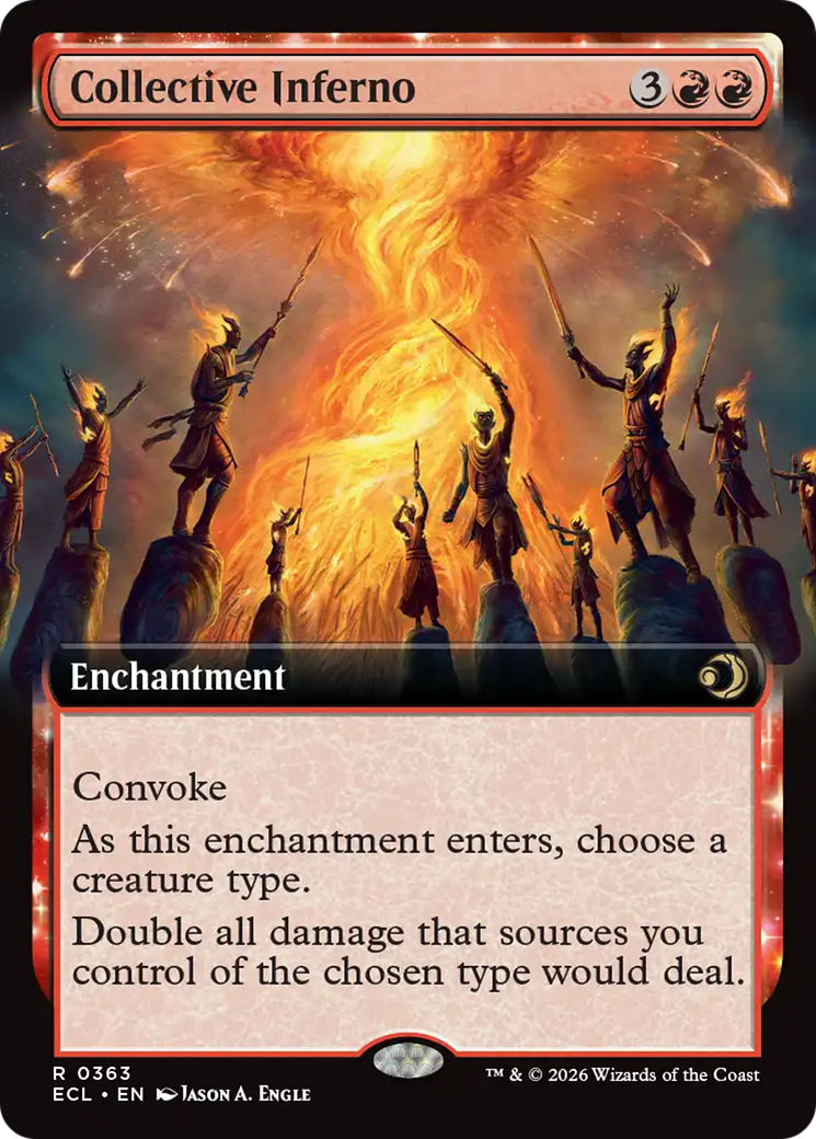 Collective Inferno (Extended Art) [Lorwyn Eclipsed] | Cracking-Singles