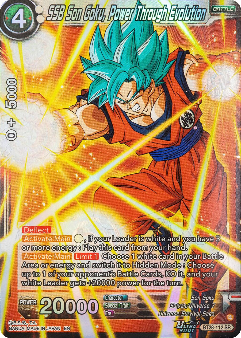 SSB Son Goku, Power Through Evolution (BT28-112) [Prismatic Clash] | Cracking-Singles