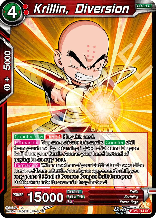 Krillin, Diversion (BT28-014) [Prismatic Clash] | Cracking-Singles