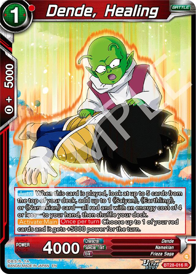 Dende, Healing (BT28-016) [Prismatic Clash] | Cracking-Singles
