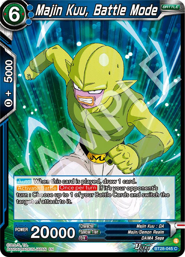 Majin Kuu, Battle Mode (BT28-045) [Prismatic Clash] | Cracking-Singles