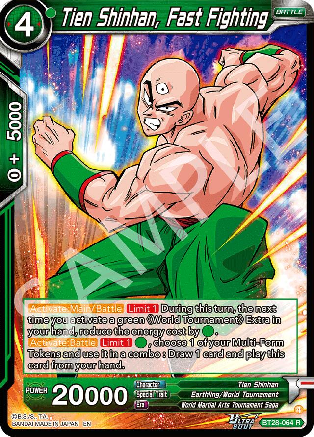 Tien Shinhan, Fast Fighting (BT28-064) [Prismatic Clash] | Cracking-Singles