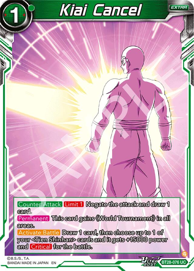 Kiai Cancel (BT28-076) [Prismatic Clash] | Cracking-Singles