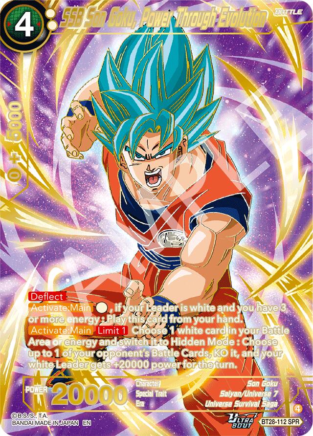 SSB Son Goku, Power Through Evolution (SPR) (BT28-112) [Prismatic Clash] | Cracking-Singles
