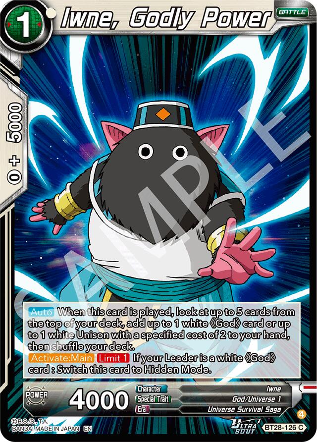 Iwne, Godly Power (BT28-126) [Prismatic Clash] | Cracking-Singles