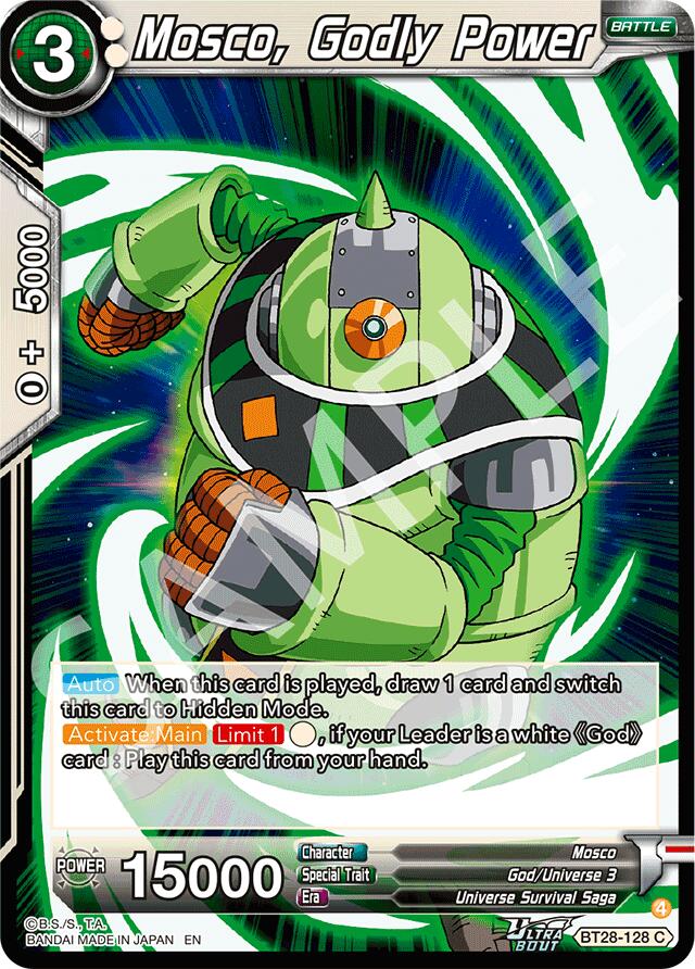 Mosco, Godly Power (BT28-128) [Prismatic Clash] | Cracking-Singles