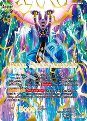 Beerus // Beerus, Dignified Destruction (Gold Stamped) (P-695) [Promotion Cards] | Cracking-Singles