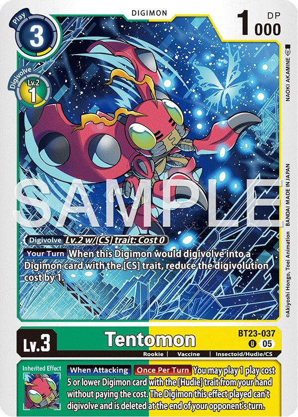 Tentomon [BT23-037] [Hackers' Slumber] | Cracking-Singles