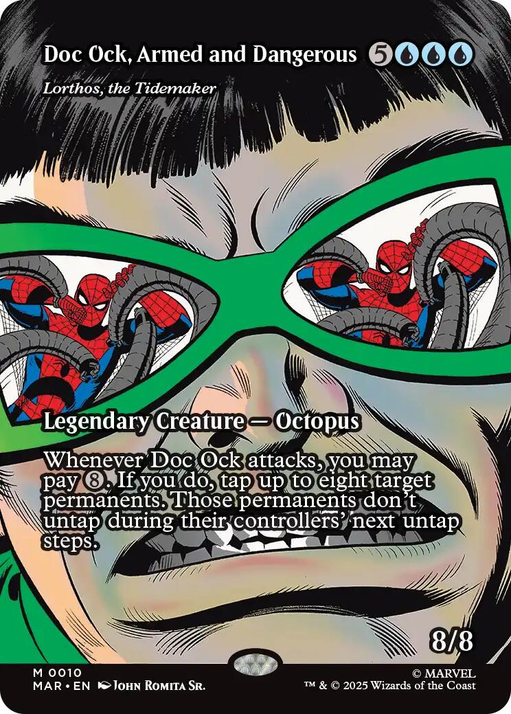 Doc Ock, Armed and Dangerous - Lorthos, the Tidemaker (Borderless) [Marvel Universe: Eternal-Legal] | Cracking-Singles