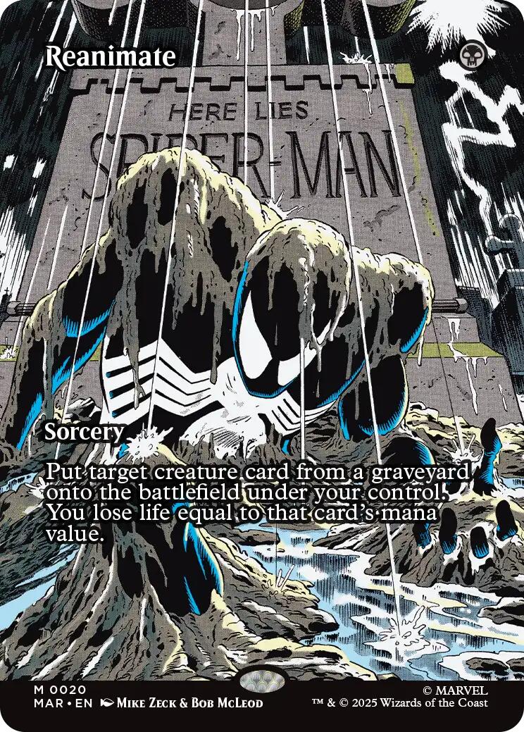 Reanimate (Borderless) [Marvel Universe: Eternal-Legal] | Cracking-Singles