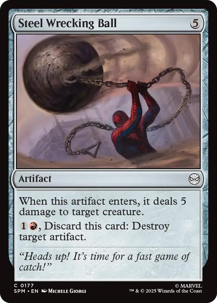 Steel Wrecking Ball [Marvel's Spider-Man] | Cracking-Singles