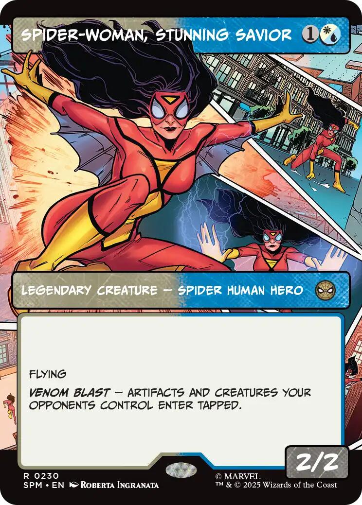 Spider-Woman, Stunning Savior (Borderless) [Marvel's Spider-Man] | Cracking-Singles