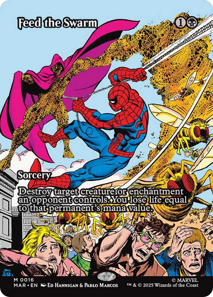 Feed the Swarm (Borderless) [Marvel Universe: Eternal-Legal] | Cracking-Singles