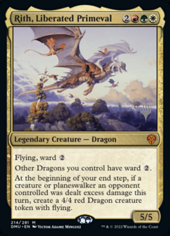 Rith, Liberated Primeval (Promo Pack) [Dominaria United Promos] | Cracking-Singles