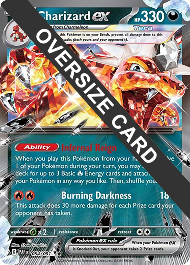 Charizard ex (054/091) (Jumbo Card) [Miscellaneous Cards] | Cracking-Singles