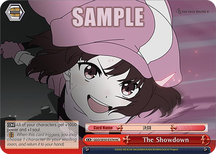 The Showdown (GGO/SE50-E37H HRR) [SAO Alternative–Gun Gale Online–2 Premium Booster] | Cracking-Singles
