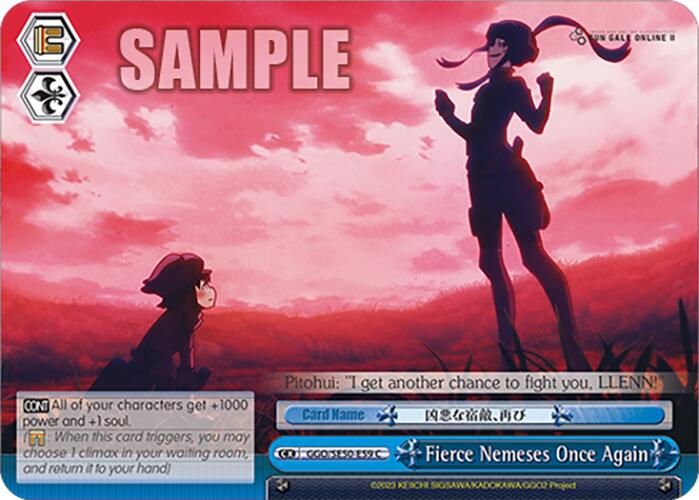 Fierce Nemeses Once Again (GGO/SE50-E59 C) [SAO Alternative–Gun Gale Online–2 Premium Booster] | Cracking-Singles