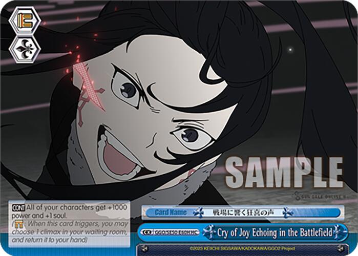 Cry of Joy Echoing in the Battlefield (GGO/SE50-E60H HC) [SAO Alternative–Gun Gale Online–2 Premium Booster] | Cracking-Singles