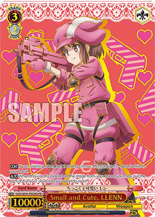 Small and Cute, LLENN (GGO/SE50-PE03EX PR+) [SAO Alternative–Gun Gale Online–2 Premium Booster] | Cracking-Singles