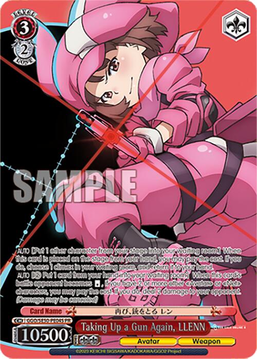 Taking Up a Gun Again, LLENN (GGO/SE50-PE04S RR) [SAO Alternative–Gun Gale Online–2 Premium Booster] | Cracking-Singles