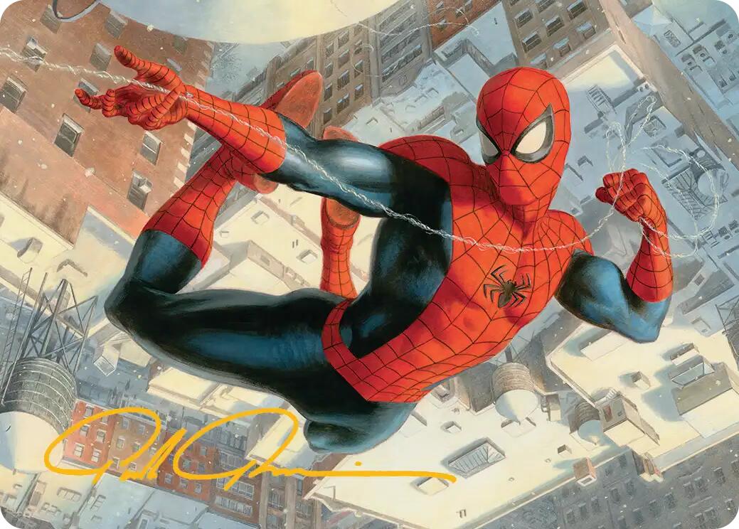 Spider-Man, Peter Parker Art Card (Gold-Stamped Signature) [Marvel's Spider-Man Art Series] | Cracking-Singles